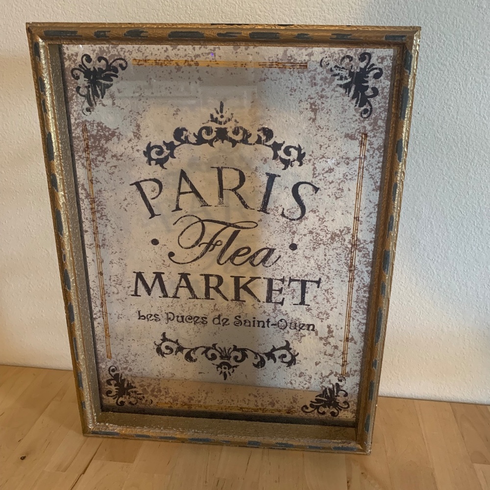 Paris Flea Market sign